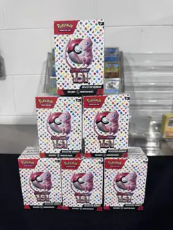 Pokemon TCG Scarlet & Violet 151 Booster Bundle Lot Of 6 Sealed Bundles - Image 1