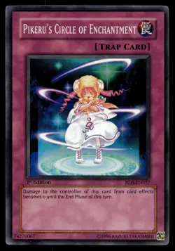 PIKERU'S CIRCLE OF ENCHANTMENT RDS-EN057 SUPER RARE RISE OF DESTINY YU-GI-OH - Image 1
