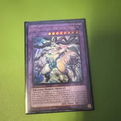 Yugioh! Dracotail Arthalion - JUSH-EN006 Ultra Rare 1st Edition NM - Image 1