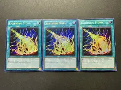 3x Lightning Storm | RA01-EN061 | Secret Rares | NM | 1st Edition | YuGiOh! - Image 1