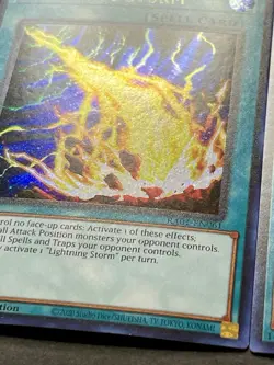 3x Lightning Storm | RA01-EN061 | Secret Rares | NM | 1st Edition | YuGiOh! - Image 3