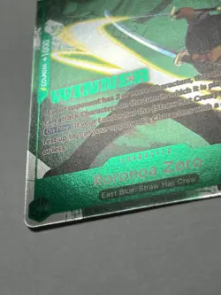 Roronoa Zoro (Winner Pack 2025 Vol. 3) EB02-019 One Piece Promotion Foil MINT - Image 5