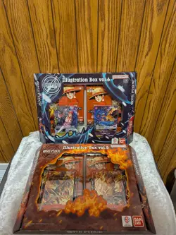 (1) One Piece Vol. 5 & (1) One Piece Vol. 6 Illustration Box New Sealed - Image 1