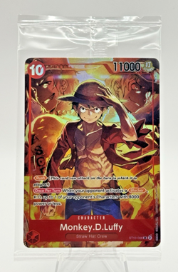 Monkey.D.Luffy ST10-006 SR Treasure Booster Set Sealed Promo - Image 1