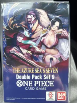 One Piece CTG: The Azure Sea's Seven Double Pack Set 9 - Factory Sealed - Image 1