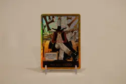 OP14 Gold DON!! Mihawk The Azure Sea's Seven One Piece TCG English - Image 1
