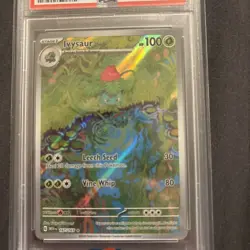 2023 Pokemon Mew EN Ivysaur Illustration Rare PSA 9 151 TCG Pokemon PSA - Image 2