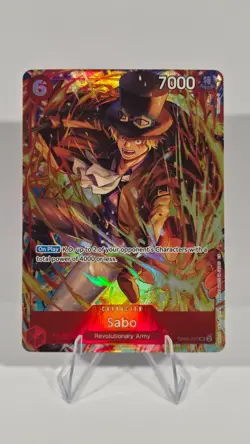 Sabo (Illustration Box Vol.5) OP05-007 One Piece Promotion Cards Foil - Image 1