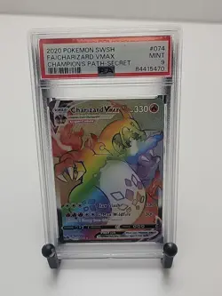 Charizard VMAX (Secret) 74/73 Champions Path Holo (PSA MINT 9) - Image 4