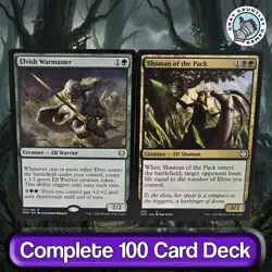 Lathril, Blade of the Elves COMMANDER DECK Elf Tribal Aggro MTG Custom EDH Magic - Image 2