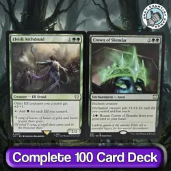 Lathril, Blade of the Elves COMMANDER DECK Elf Tribal Aggro MTG Custom EDH Magic - Image 3