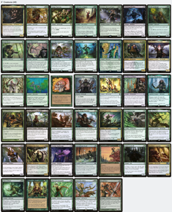 Lathril, Blade of the Elves ELF TRIBAL Magic MTG Custom Commander Deck - Image 3