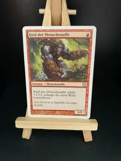 Kird der Menschenaffe 9. Edition Magic Karte MTG Deutsch x - Image 1