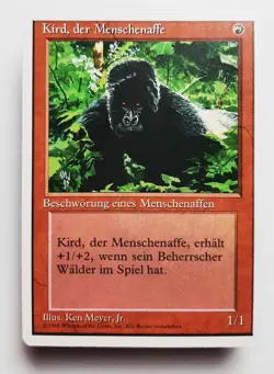 ►KIRD DER MENSCHENAFFE ►DEUTSCH UNLIMITIERT 1995 ►NM ►ROT ►MAGIC ►MTG APE - Image 1