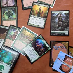 Whole COMMANDER Magic Deck MTG - Rishar, Peema Renegade GREEN ELVES ELF Tribal - Image 3