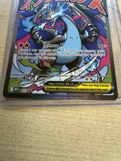 Pokemon TCG Mega Charizard X EX 023 Black Star Promo Phantasmal Flames UPC NM - Image 4