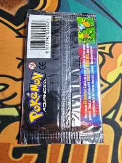 2004 Pokemon Panini Action Cards Advanced Booster Pack Lenticular Sealed New - Image 2