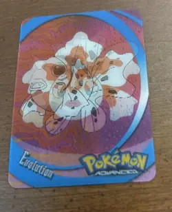 Goldeen / Seaking Advanced Action Card Lenticular Pokemon Printed in Italy 2004 - Image 2