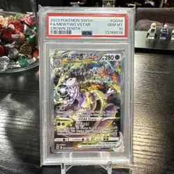 PSA 10 Mewtwo VSTAR #GG44/GG70 Pokemon Crown Zenith 2023 - Image 1
