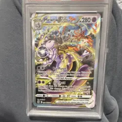 Pokemon TCG Mewtwo VSTAR Full Art Ultra Rare Holo GG44/GG70 Crown Zenith PSA 10 - Image 1