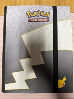 Pokemon Card Binder Collection 42 Cards with Sleeves Lot - Image 1