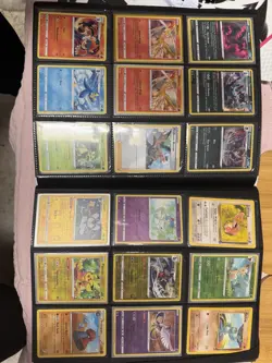 Pokemon Card Binder Collection 42 Cards with Sleeves Lot - Image 4
