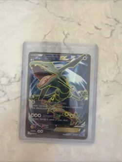 Pokemon TCG Rayquaza EX Full Art Ultra Rare Card 104/108 Roaring Skies - Image 1
