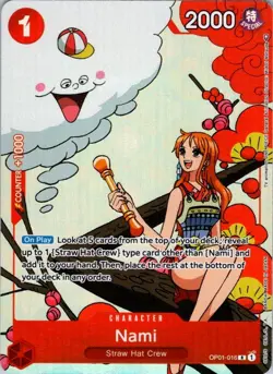 Nami (Gift Collection 2023) R One Piece Promotion Cards OP01-016 NM - Image 1
