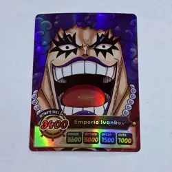 Emporio Ivankov - One Piece Trading Card Game Holo Foil Cool Art Tc8 - Image 1