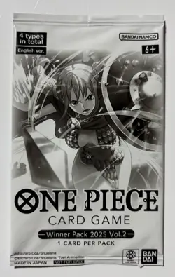 One Piece Card Game TCG Winner Pack 2025 Vol. 2 Sealed - English Version - Image 1
