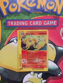 Ninetales H19/H32 Aquapolis Holo Rare Pokemon Card - Image 1