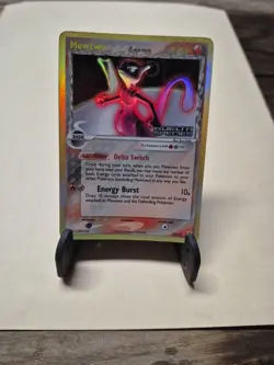 Mewtwo EX Delta Species Holo Rare Card 12/113 Stamped 2005 - Image 1