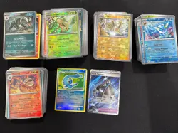 Pokemon Lot Of 500 Cards. Holos & Reverse Holos. Modern Mint. Punk Helmet 121/94 - Image 1