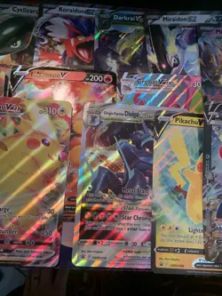 Lot of 14 Pokemon Jumbo Cards - Includes Greninja, Pikachu Vmax, Rayquaza DMG - Image 3
