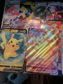 Lot of 14 Pokemon Jumbo Cards - Includes Greninja, Pikachu Vmax, Rayquaza DMG - Image 4