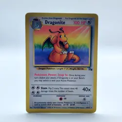 Pokemon TCG Karte - Dragonite 19/62 Rare Fossil Englisch EXC-NM - Image 1