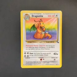 Pokemon TCG Karte - Dragonite 19/62 Rare Fossil Englisch EXC-NM - Image 2