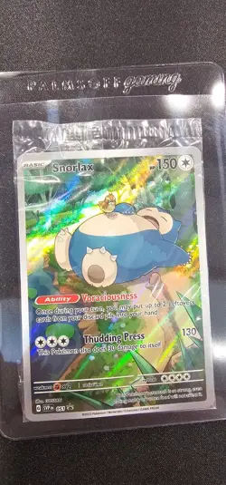 Snorlax 051 Sv: Scarlet & Violet Promo Cards Holo - Sealed in Wrapper ! - Image 3