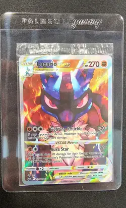 Lucario VSTAR SWSH291 SWSH: Sword & Shield Promo Cards Holo - *SEALED* - Image 3