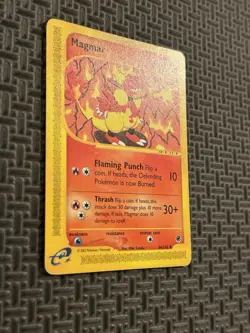 Magmar 86/165 Non-Holo Rare Pokemon Card Expedition E-Reader PTCG - Image 3