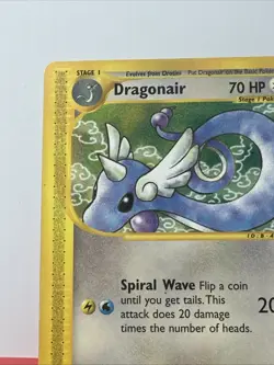 Dragonair 75/165 Uncommon Non-Holo E-Reader Expedition Pokemon TCG Card - Image 2