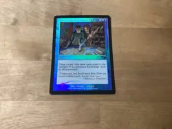 MTG Vintage 2000 FOIL Accumulated Knowledge Nemesis Magic the Gathering Card LP - Image 1