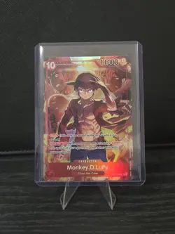 Monkey.D.Luffy (Treasure Booster Set) ST10-006 One Piece Promotion Cards Foil - Image 2