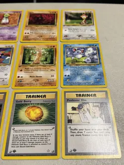 Pokemon First Edition Neo Genesis Lot of 26 Cards WOTC No Doubles & No Holos - Image 5