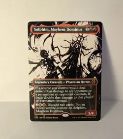 MTG Solphim, Mayhem Dominus-Phyrexia: All Will Be One, Showcase, Non Foil, NM - Image 2