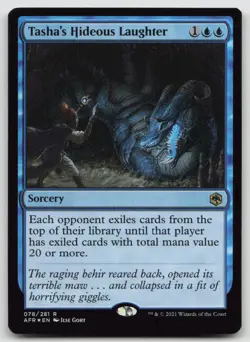 Tasha's Hideous Laughter AFR #78 R Foil NM - Image 1