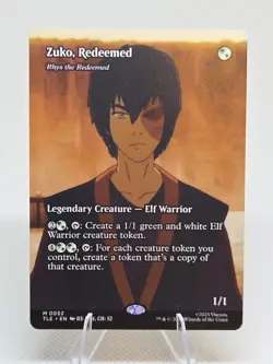 Zuko, Redeemed Rhys the Redeemed (Borderless) X1 TLE MTG Avatar Eternal FB3 - Image 1