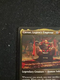 Caesar, Legion's Emperor (Display Commander) - Thick Stock Fallout Foil - Image 2