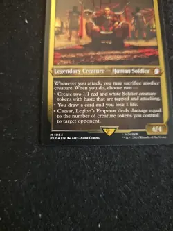 Caesar, Legion's Emperor (Display Commander) - Thick Stock Fallout Foil - Image 5