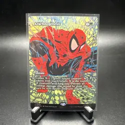 Arachnogenesis (Borderless) FOIL Marvel Universe Eternal-Legal Regular - Image 1